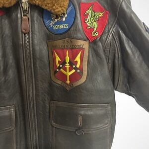 Authentic Top Gun Jacket Type G-1 U.S. Navy